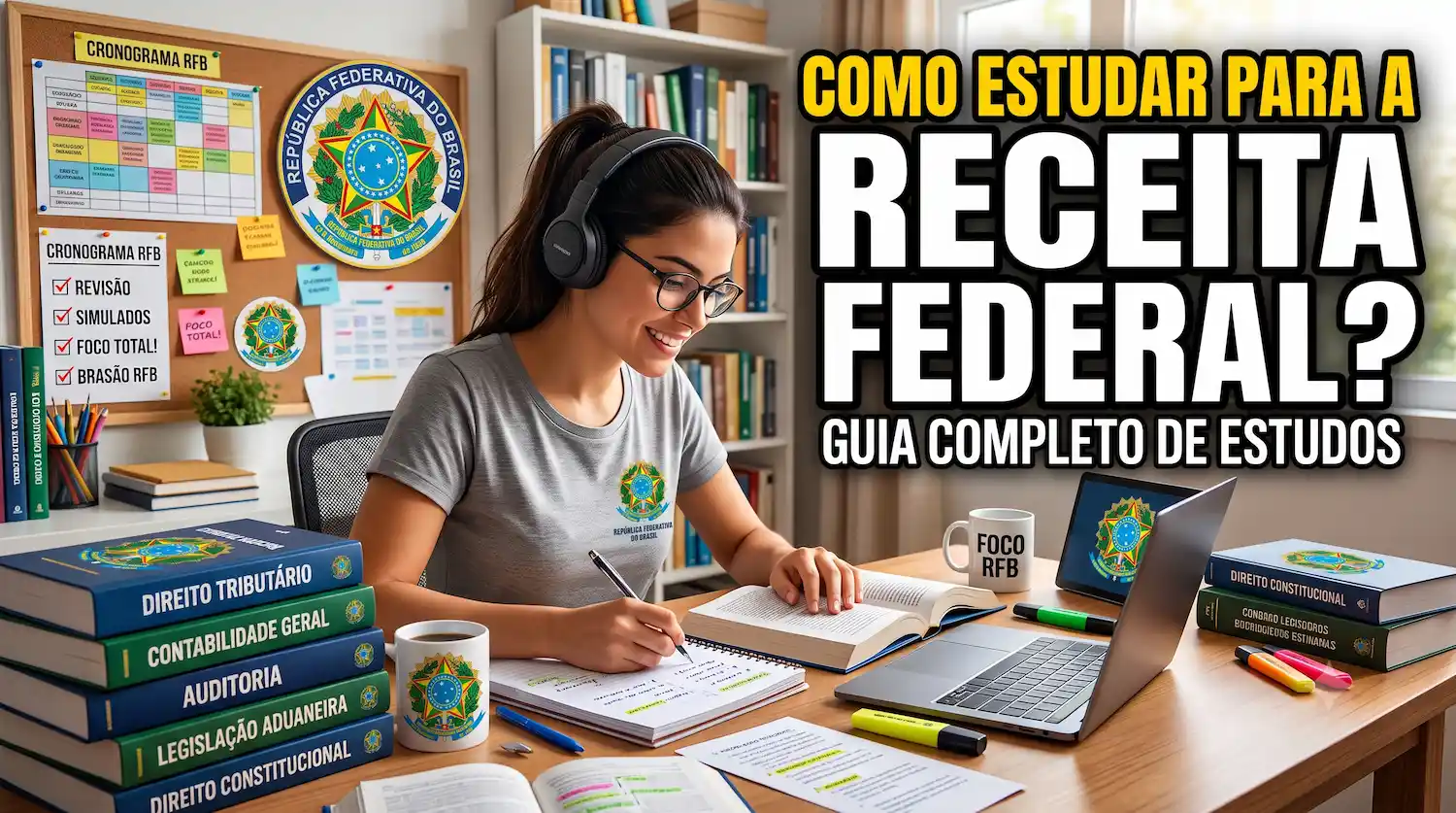 Como Estudar para Concurso da Receita Federal: Um Guia Completo